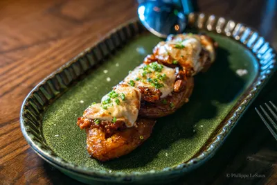 A dish of plantains