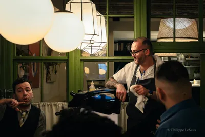 Chef Christopher Kearse gives a speech